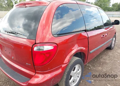 2007 Dodge Caravan Sxt z USA, uszkodzony, nr VIN 1D4GP45R07B161281